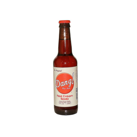 Dang! Red Cream Soda, 12 oz.