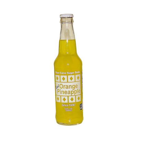 Excel Orange Pineapple Soda, 12 oz.