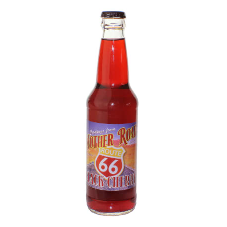 Mother Road Route 66 Black Cherry Soda, 12 oz.