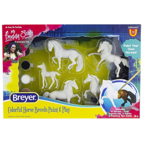 Breyer Colorful Breeds Paint & Play