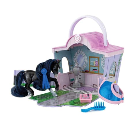 Breyer Li'l Beauties Playset, Shimmer Grooming Salon