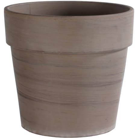 Border Concepts Basalt Clay Calima Pot, 8.5 x 7.75 in.