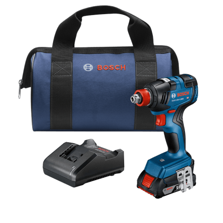 Bosch 18V EC Brushless Two-in-One Bit and Socket Impact Driver Kit