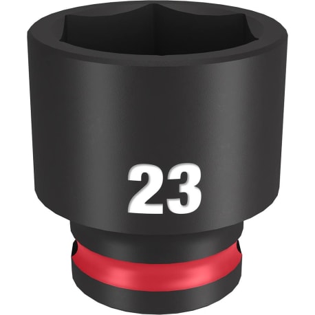 Milwaukee SHOCKWAVE™ Impact Duty™ 3/8" Drive 23-mm 6 Point Socket