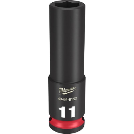 Milwaukee SHOCKWAVE™ Impact Duty™ 3/8" Drive 11-mm Deep 6 Point Socket