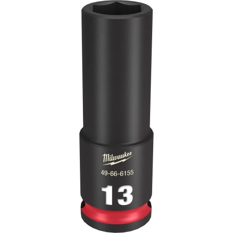 Milwaukee SHOCKWAVE™ Impact Duty™ 3/8" Drive 13-mm Deep 6 Point Socket