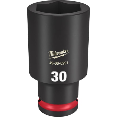 Milwaukee SHOCKWAVE™ Impact Duty™ 1/2" Drive 30-mm Deep 6 Point Socket