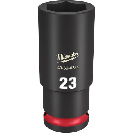 Milwaukee SHOCKWAVE™ Impact Duty™ 1/2" Drive 23-mm Deep 6 Point Socket