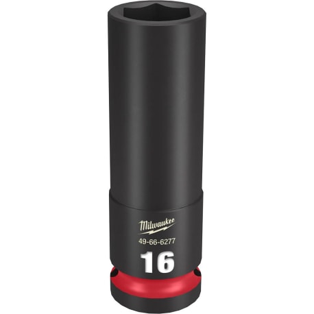 Milwaukee SHOCKWAVE™ Impact Duty™ 1/2" Drive 16-mm Deep 6 Point Socket