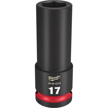 Milwaukee SHOCKWAVE™ Impact Duty™ 1/2" Drive 17-mm Deep 6 Point Socket