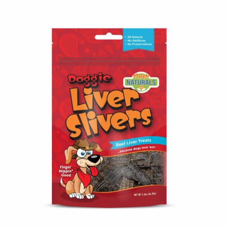 Chip's Naturals Doggie Liver Slivers, 3.4 oz.