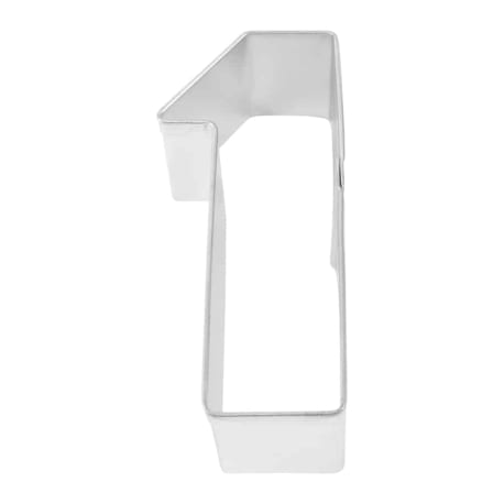 R&M International Number 1 Cookie Cutter, 3 in.