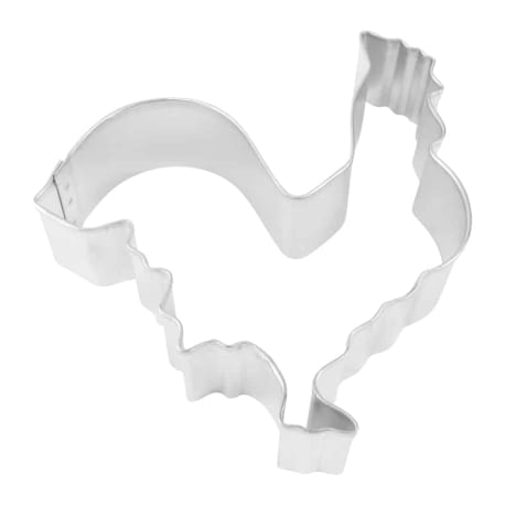 R&M International Rooster Cookie Cutter, 4 in.