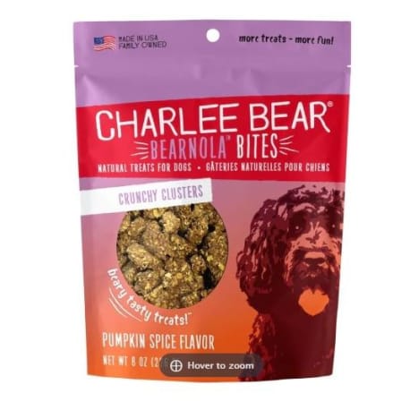 Charlee Bear Pumpkin Spice Bearnola Bites, 8 oz.