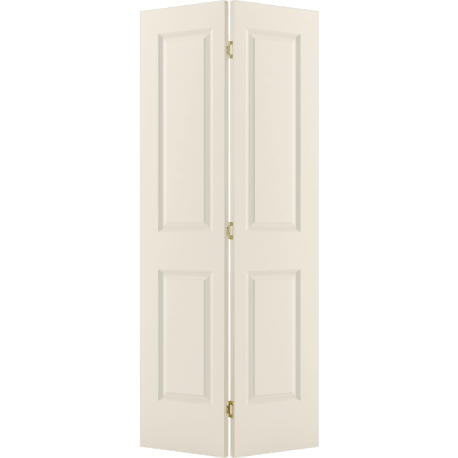 Jeld-Wen 30 in. Carrara Bifold Primed 2-Panel Interior Hollow Core Door