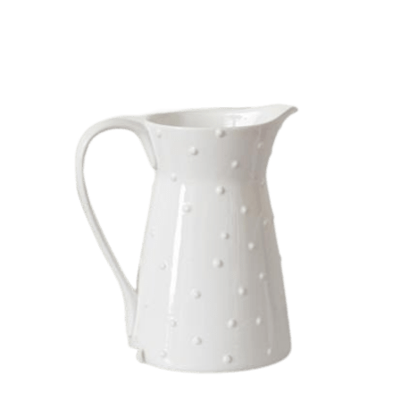 Audrey's Your Heart's Delight Dottie Pitcher, 10 in.