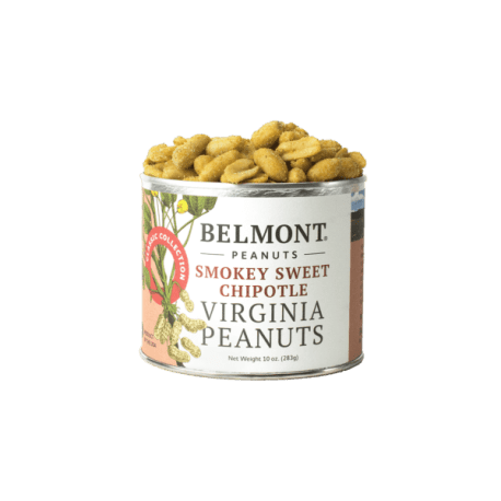 Belmont Smokey Sweet Chipotle Virginia Peanuts, 10 oz.