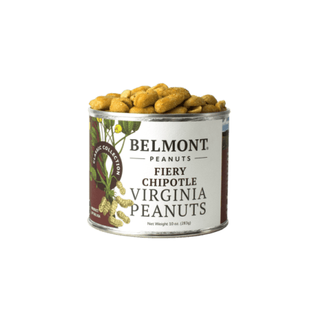 Belmont Fiery Chipotle Virginia Peanuts, 10 oz.