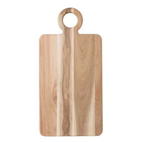 Bloomingville Acacia Tray Wood Cutting Board, 21 in.