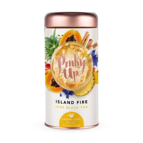 Pinky Up Island Fire Loose Leaf Iced Tea Tin, 4 oz.