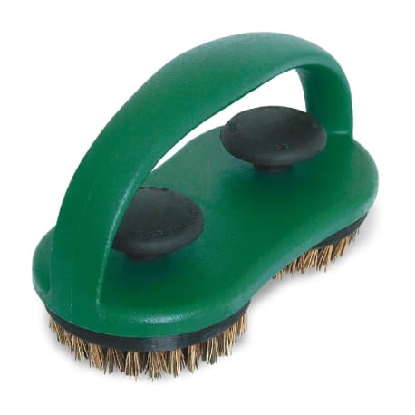 Big Green Egg SpeediClean Palmyra Bristle Dual Brush Grid Scrubber