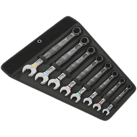 Wera 6003 Joker 8 Imperial Set 1 Combo Wrench Set, 8 Pieces