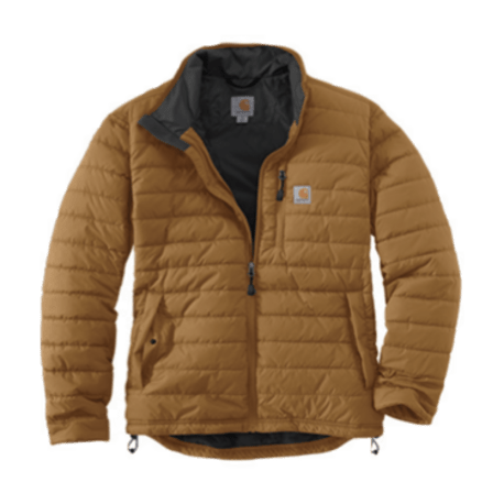 Carhartt Men's XL Brown Rain Defender Insulated Jacket