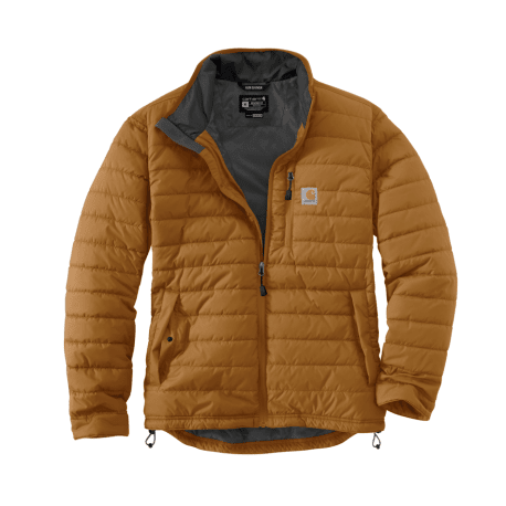 Carhartt Men's Small Brown Rain Defender Insulated Jacket