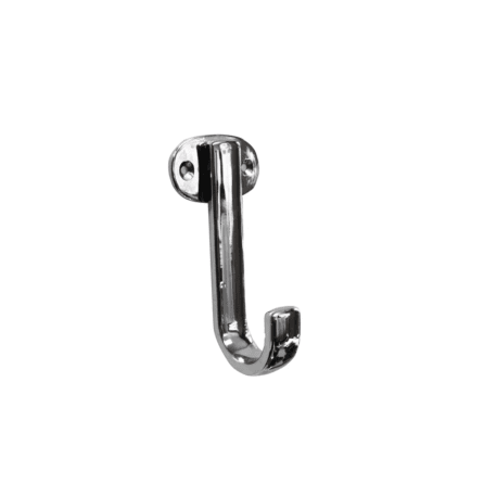 Hickory Hardware Euro-Contemporary Chrome Decorative Hook, 4.75 in.