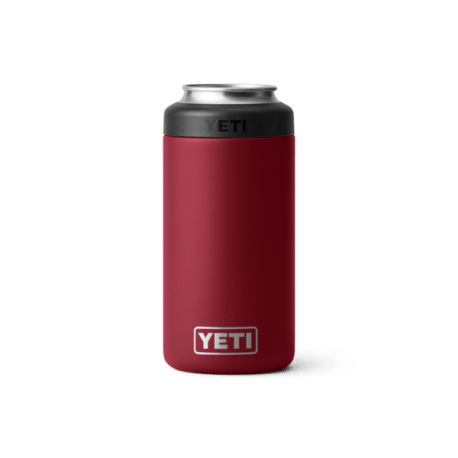 YETI Rambler Harvest Red Tall Colster Can Insulator, 16 oz.