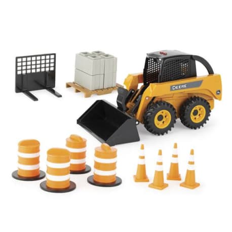 Tomy LP77344 1:16 Scale John Deere Skid Steer Set