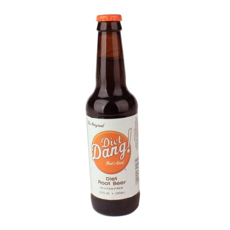 Dang! Diet Rootbeer, 12 oz.