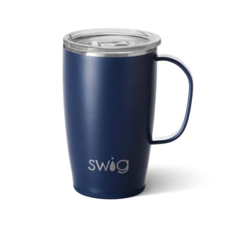 Swig Life Matte Navy Travel Mug, 18 oz.