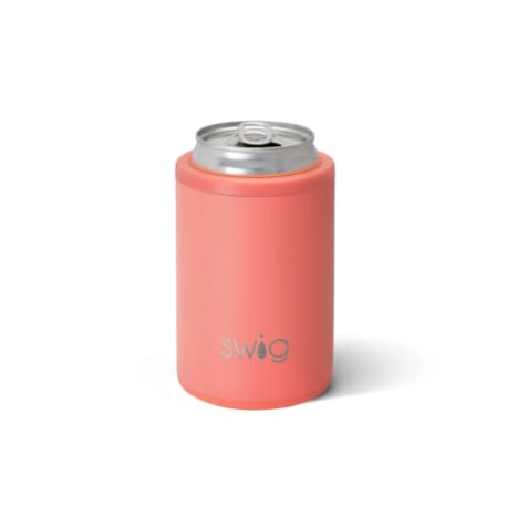 Swig Life Matte Coral Combo Can and Bottle Cooler, 12 oz.