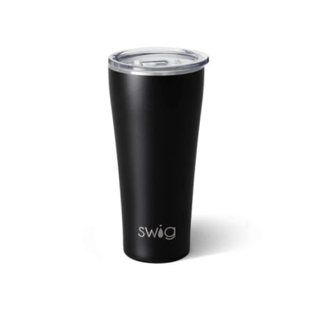 Swig Life Matte Black Tumbler, 32 oz.