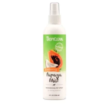 TropiClean Papaya Mist Deodorizing Pet Spray, 8 oz.