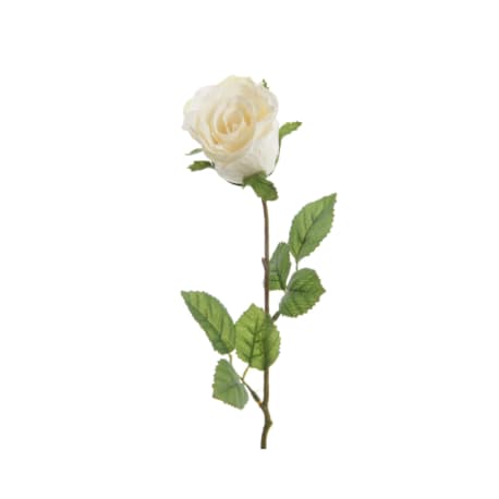 Kaemingk Cream Rose Pick, 17.7 in.