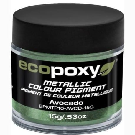 EcoPoxy Avocado Metallic Color Pigment, 15g