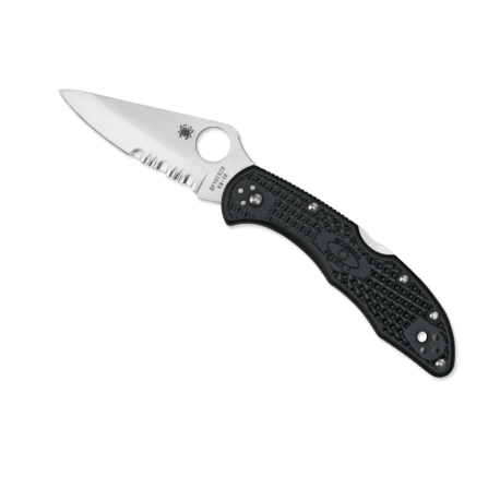 Spyderco Delica® 4 Lightweight Knife with Combination Edge, Black