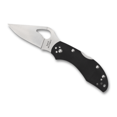 Spyderco Robin™ 2 G-10 Knife with PlainEdge, Black