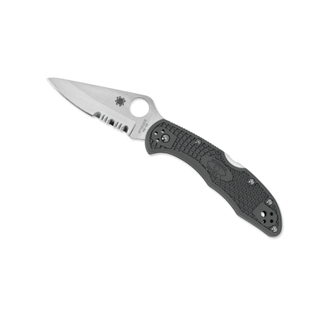 Spyderco Delica® 4 Lightweight Knife With CombinationEdge, Foliage Green