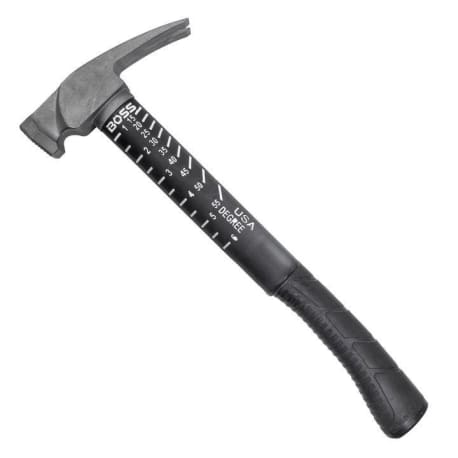 BOSS Hammer Co. 14 oz. Titanium Hammer with Fiberglass Handle, Smooth Face