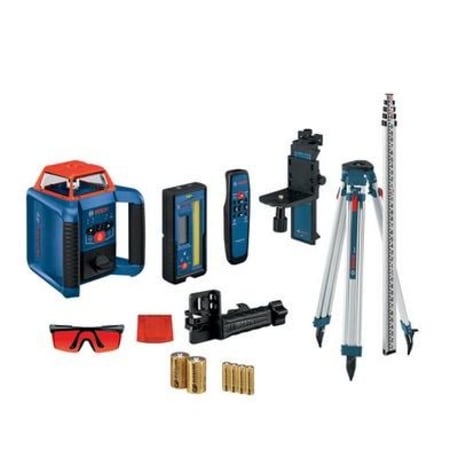 Bosch REVOLVE2000 Self-Leveling Rotary Laser Kit