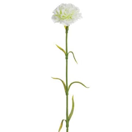 Allstate Floral White Carnation Spray, 17 in.