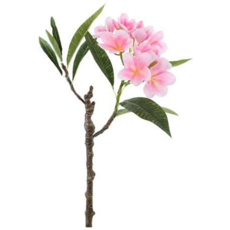 Allstate Floral Light Pink Frangipani Spray, 28 in.