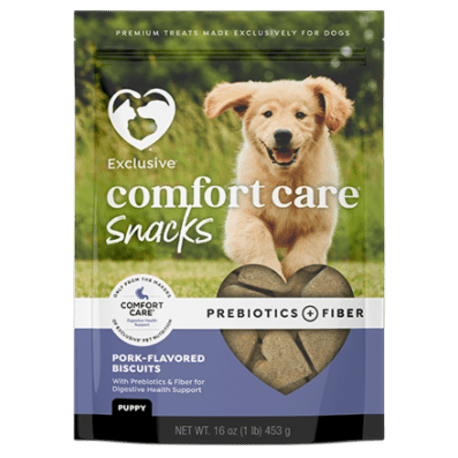 Exclusive Comfort Care Pork Flavored Dog Snacks, 16 oz.