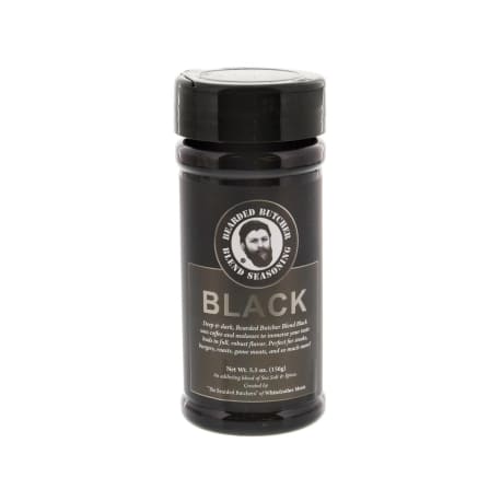 The Bearded Butchers Black Seasoning Blend, 5.5 oz.