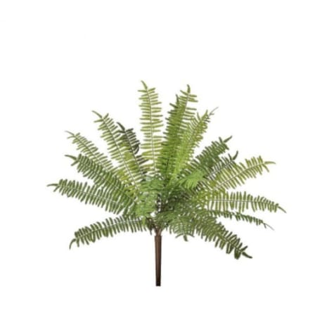 Regency International Green Natural Touch Forest Fern Bush, 19 in.