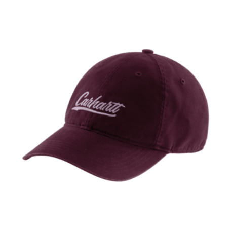 Carhartt Women's Blackberry Canvas Script Graphic Cap