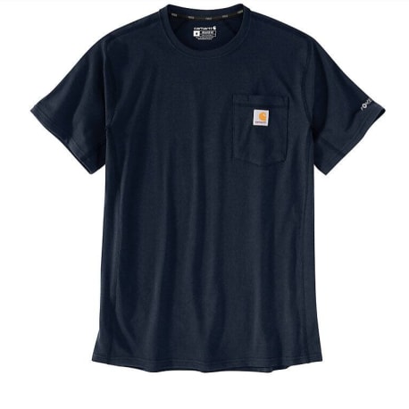 Carhartt Force Short-Sleeve Pocket T-Shirt Heather Grey